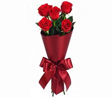 Букет 5 Красных роз Эдлесс Лав в Чиркее