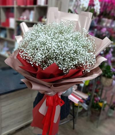 Букет цветов из: Гипсофила в Чиркее