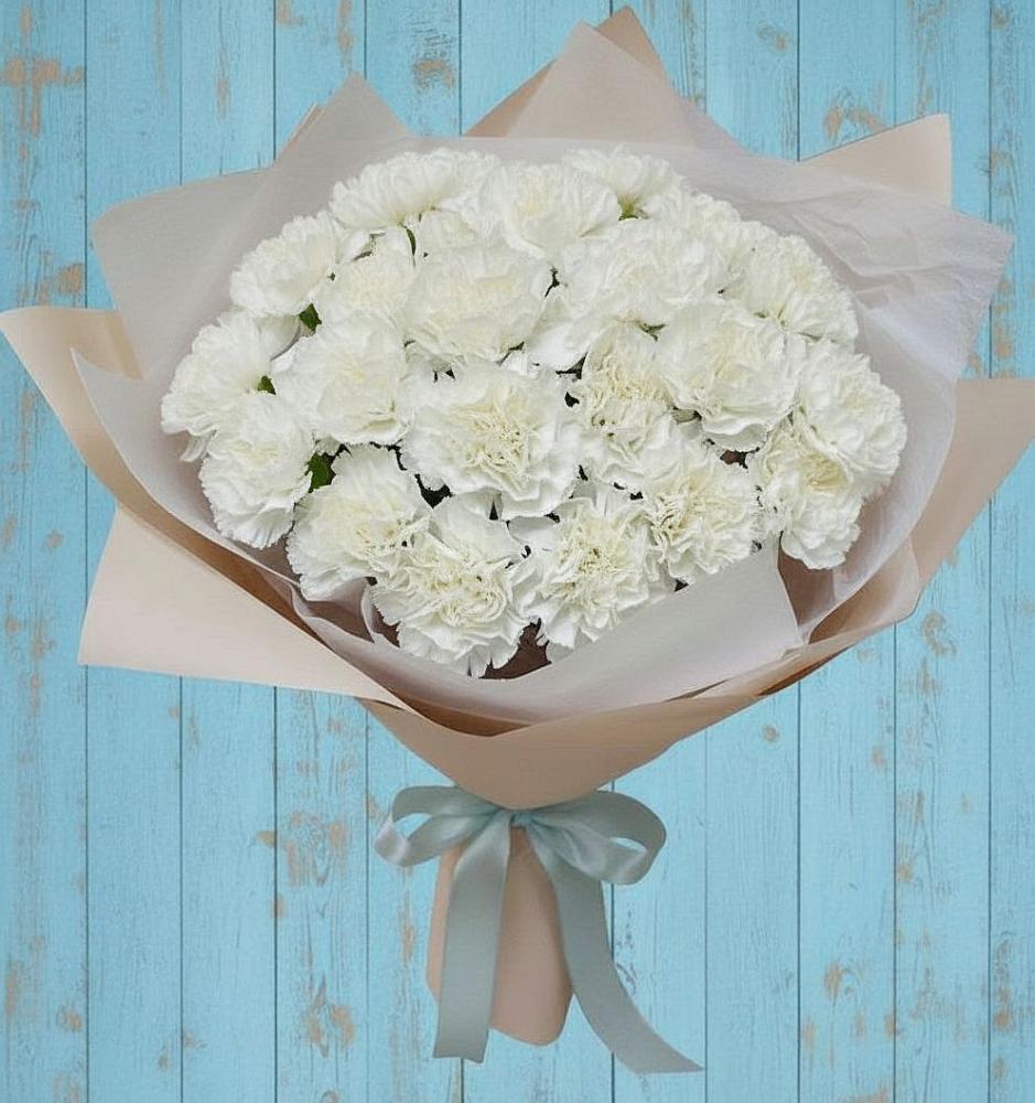 Букет цветов из: Гвоздики в Чиркее