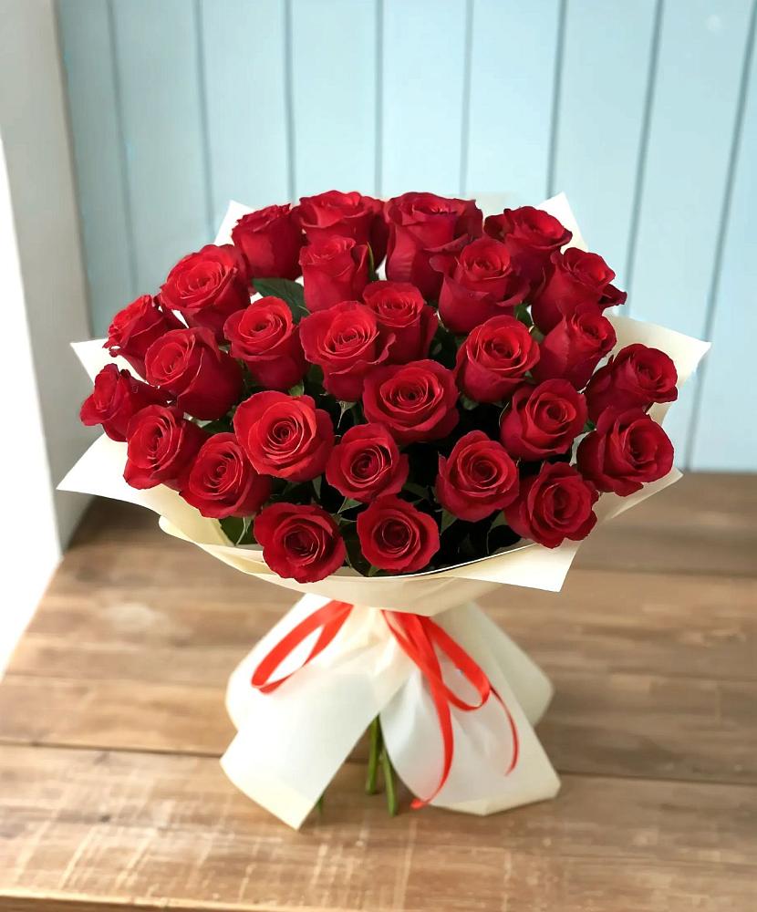 Букет 29 Красных роз в Чиркее