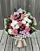 Букет цветов из: Альстромерии, Гвоздики, Розы и Хризантемы в Чиркее
