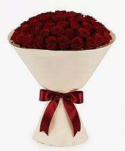 Букет 101 Бордовая роза Блэк Бакарра в Чиркее