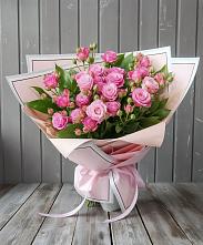 Букет Розовый кустик #REPLACE_PRED# Чиркее