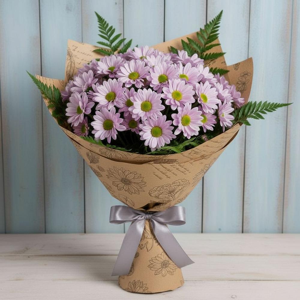 Букет цветов из: Хризантемы в Чиркее