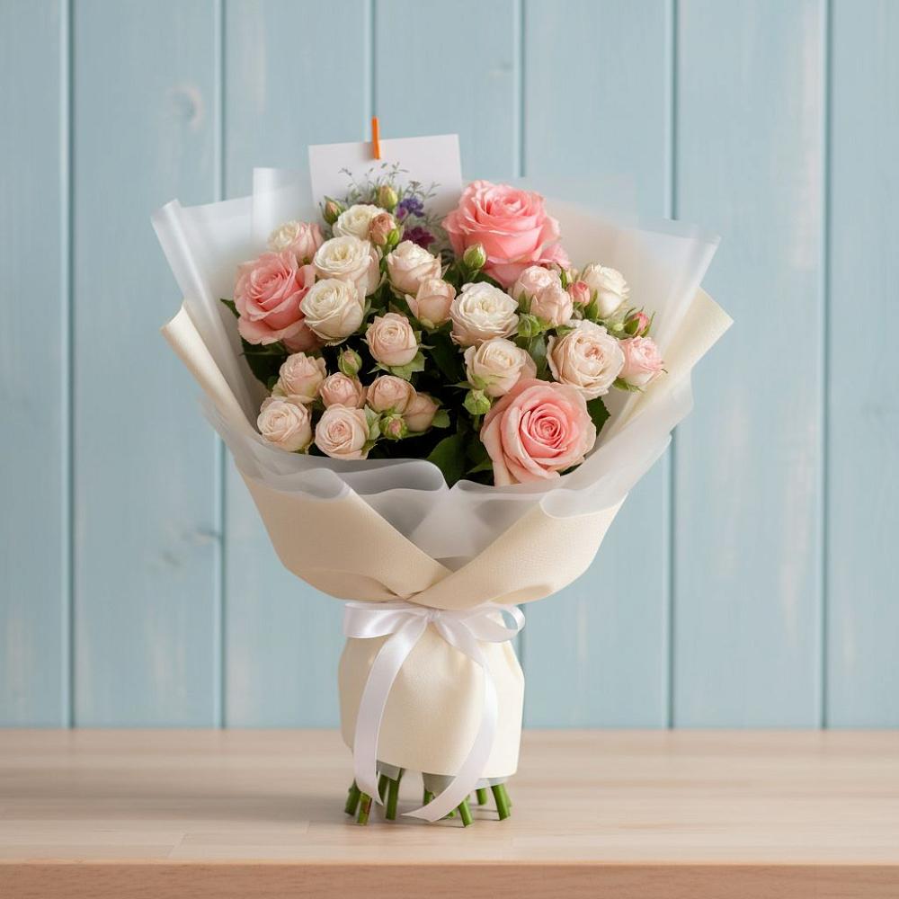 Букет цветов из: Розы в Чиркее