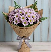 Букет цветов из:  Хризантемы #REPLACE_PRED# Чиркее