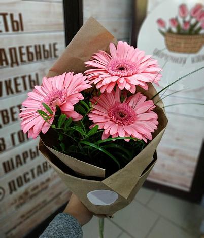 Букет цветов из: Герберы в Чиркее