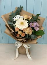 Букет цветов из:  Герберы и Хризантемы в Чиркее