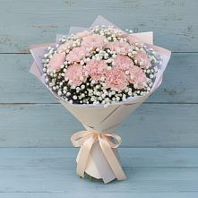 Букет цветов из:  Гвоздики в Чиркее