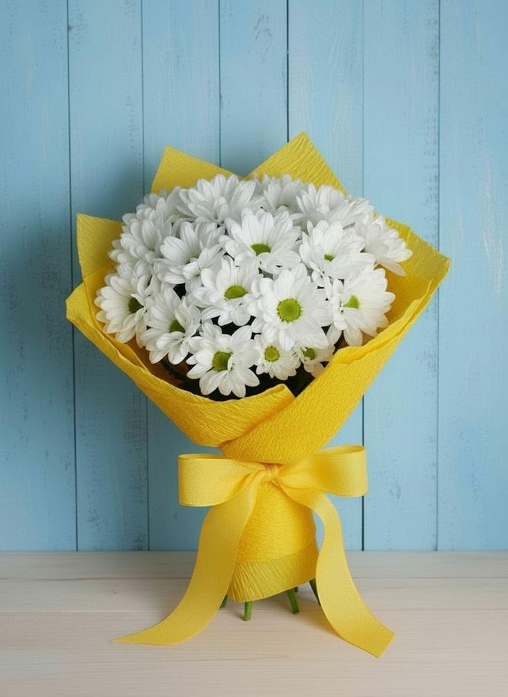 Букет цветов из: Хризантемы в Чиркее