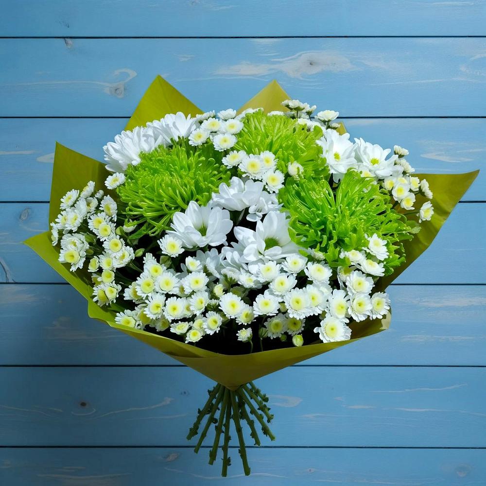 Букет цветов из: Хризантемы в Чиркее