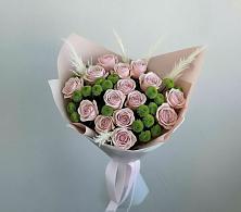 Букет цветов из:  Розы и Хризантемы в Чиркее