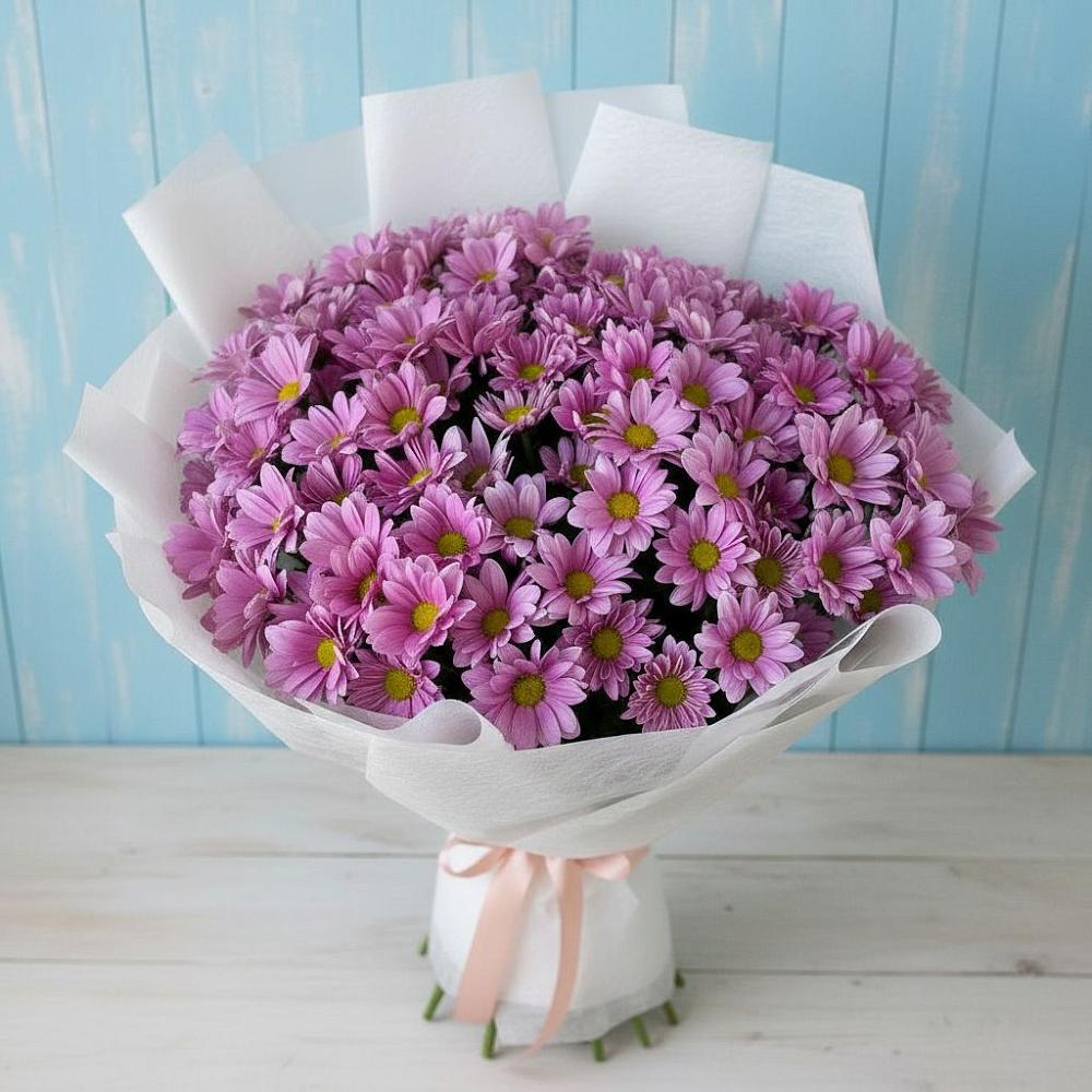 Букет цветов из: Хризантемы в Чиркее