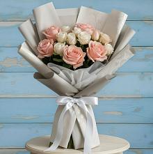 Букет цветов из:  Розы #REPLACE_PRED# Чиркее