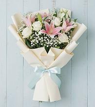 Букет цветов из:  Лилии в Чиркее