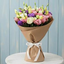 Букет цветов из:  Лизиантусы в Чиркее